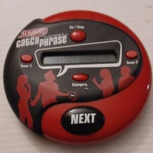 4/$80 Catch Phrase Electronic Game - Red and Black